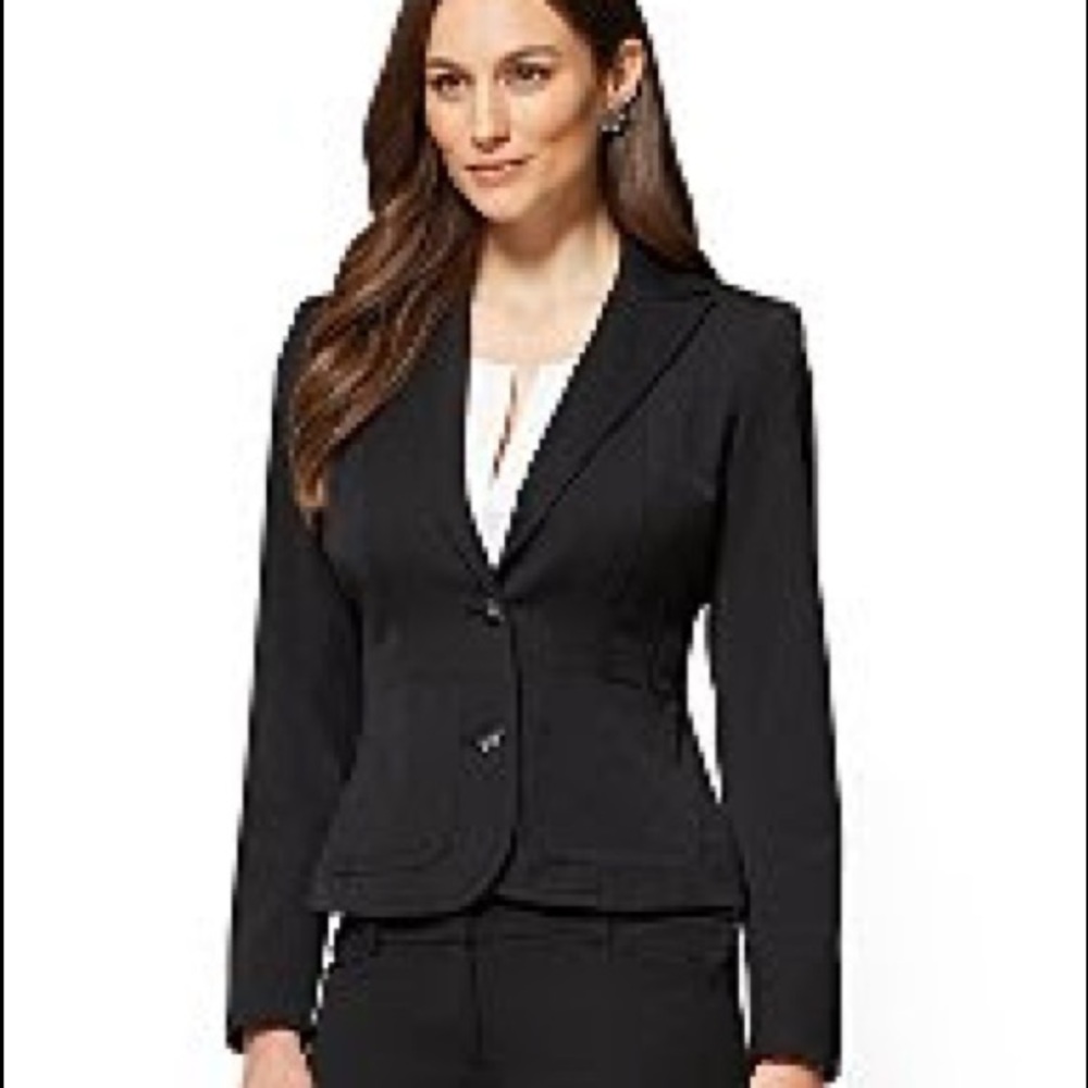 NWT uptown blazer jacket in Back with buttons